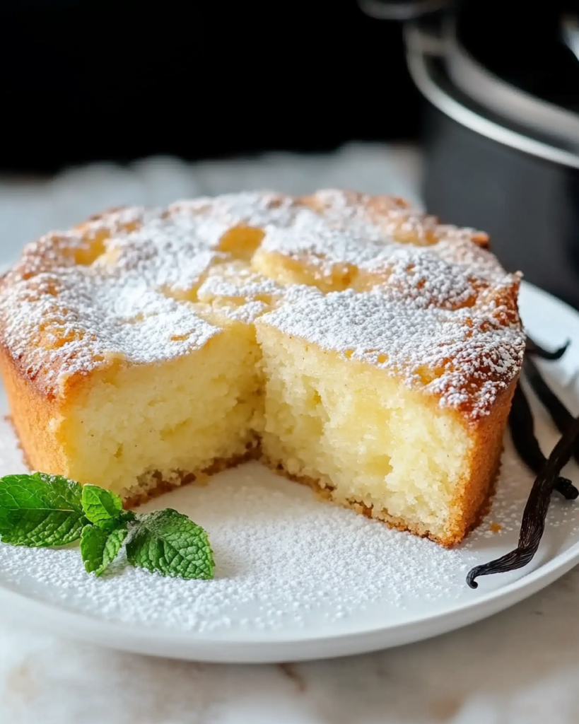 Pastel de Mantequilla de Vainilla