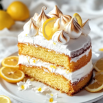 Pastel de Miel y Limón con Merengue