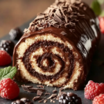 Pastelito de Chocolate Alemán en Rollo