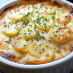 Patatas Gratinadas con Queso en Olla de Cocción Lenta