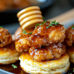 Pollo Picante con Miel en Biscuit