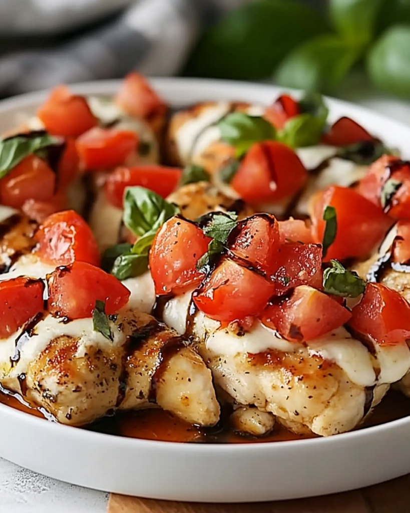 Pollo a la Bruschetta al Horno