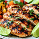 Pollo a la Parrilla con Sabor a Chile y Lima