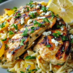 Pollo al Limón con Orégano y Feta