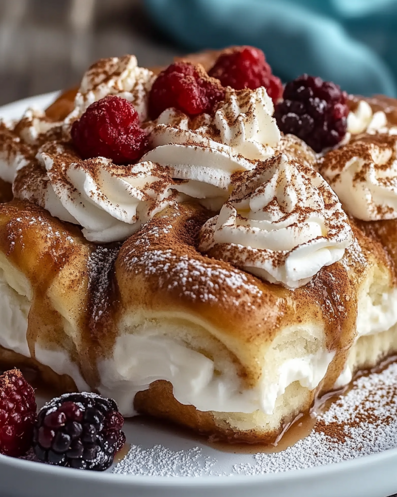 Rollos de Canela Tres Leches
