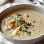 Sopa Cremosa de Atún