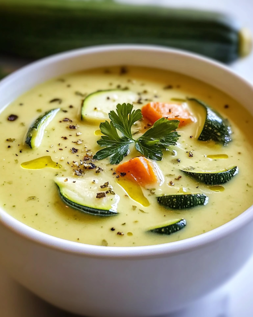 Sopa Cremosa de Calabacín en Crock Pot