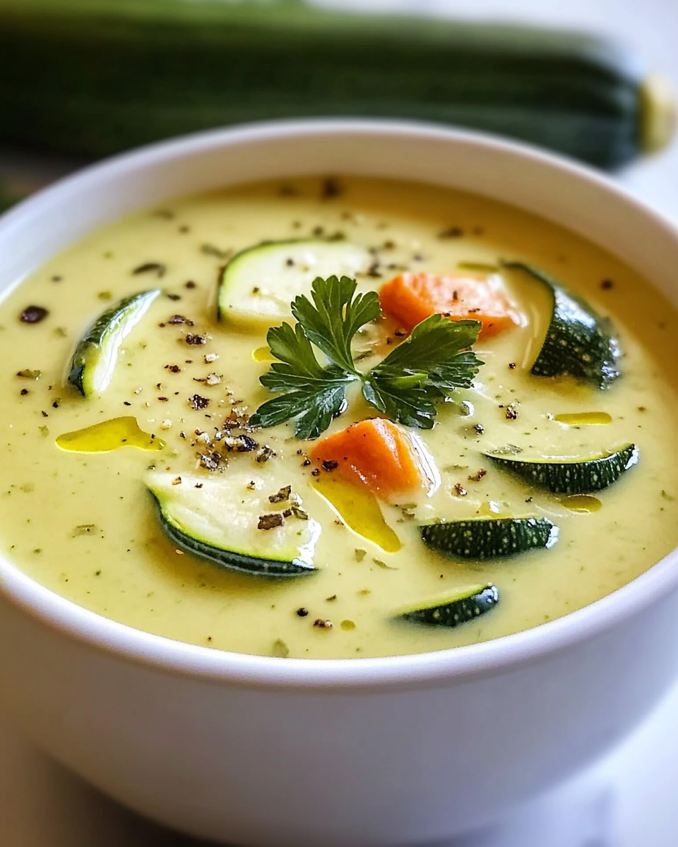 Sopa Cremosa de Calabacín en Crock Pot