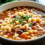 Sopa Italiana de Pasta e Fagioli