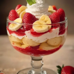 Sueño de Pudín de Fresa y Plátano