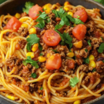 Tacos de Espagueti en Una Sola Olla