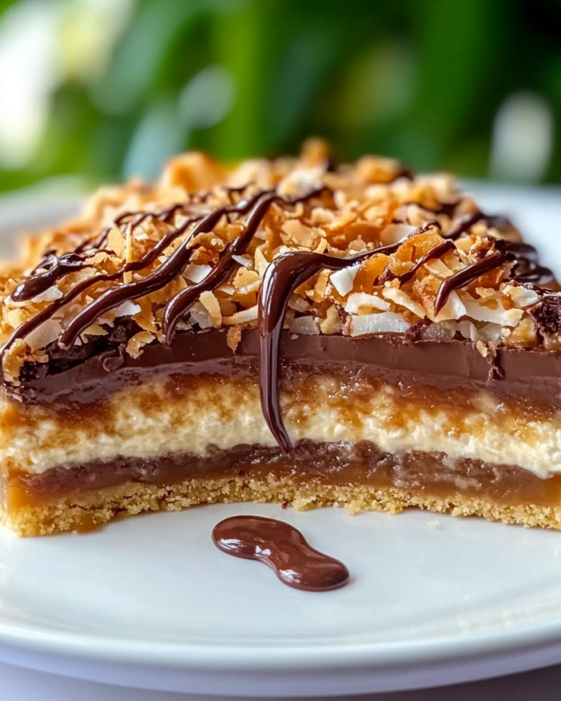 Tarta Samoa Deliciosa