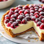 Tarta de Arándano y Chocolate Blanco