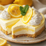 Tarta de Limón con Crema de Queso