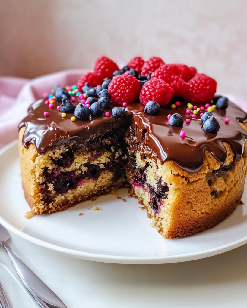 Torta de Galleta de Chocolate Decadente