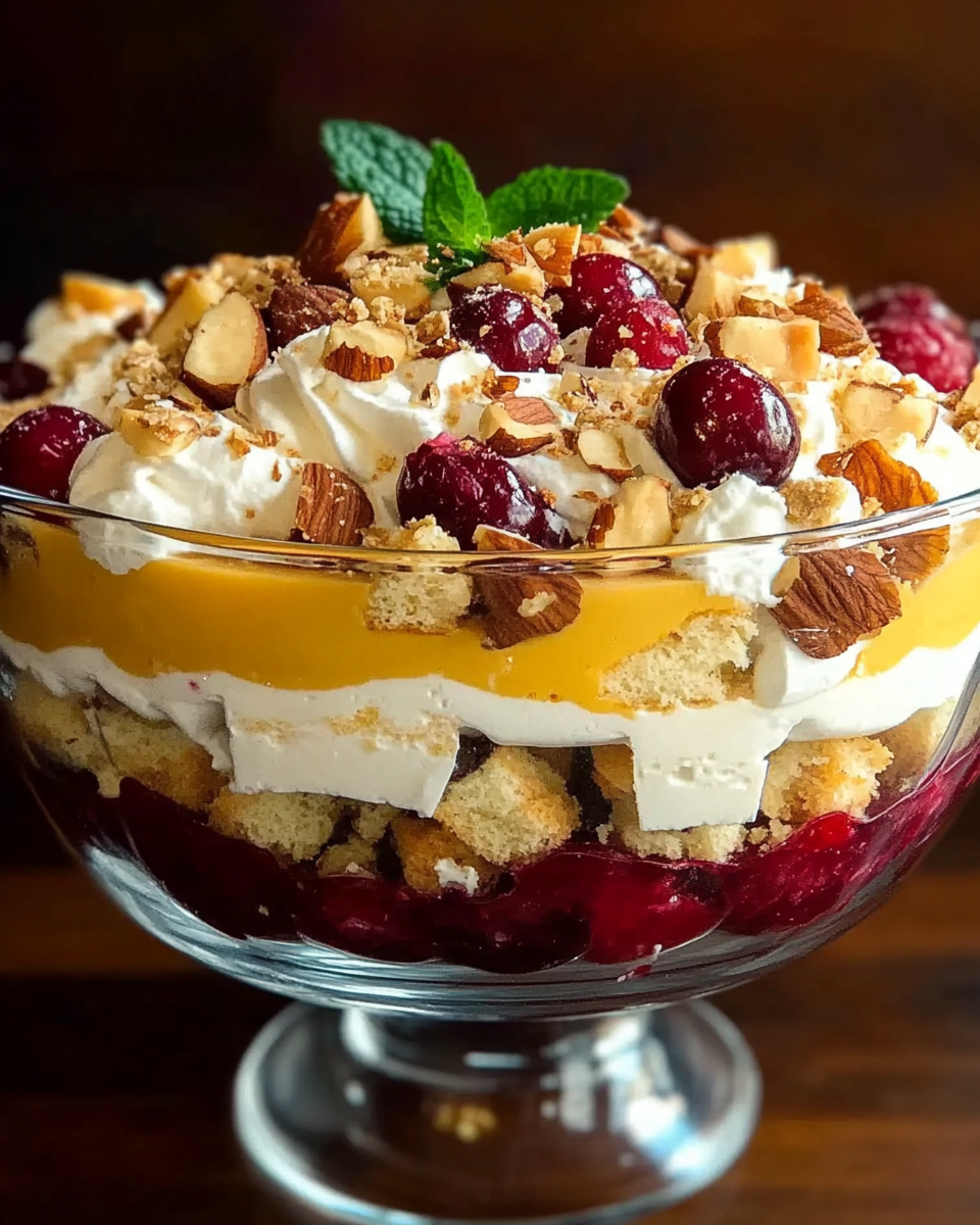 Trifle de Acción de Gracias
