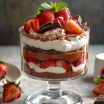 Trifles de Fresa y Chocolate