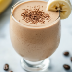 Batido de Café con Mantequilla de Maní