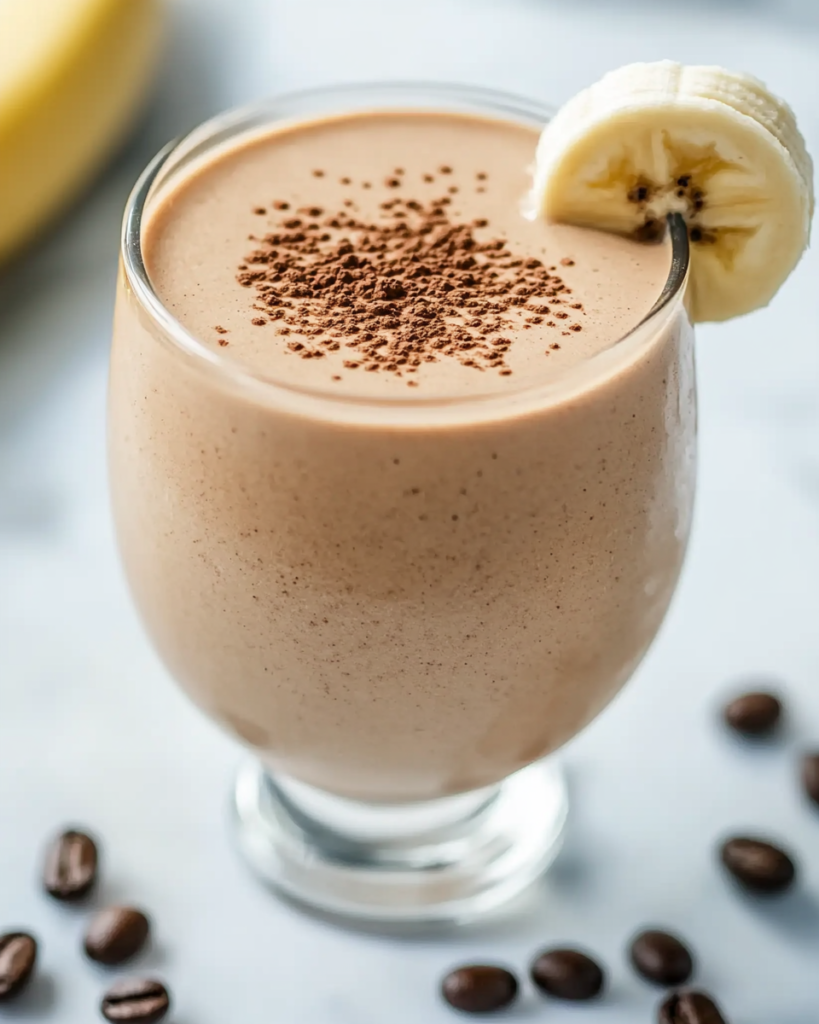 Batido de Café con Mantequilla de Maní