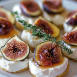 Bocaditos de Queso de Cabra con Mermelada de Higo