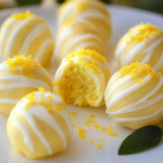 Bolas de Pastel de Limón
