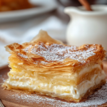 Bougatsa de Crema: Delicia Griega en Masa Filo