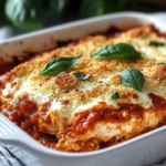 Cazuela de Pollo a la Parmesana para Noches Acogedoras en Familia