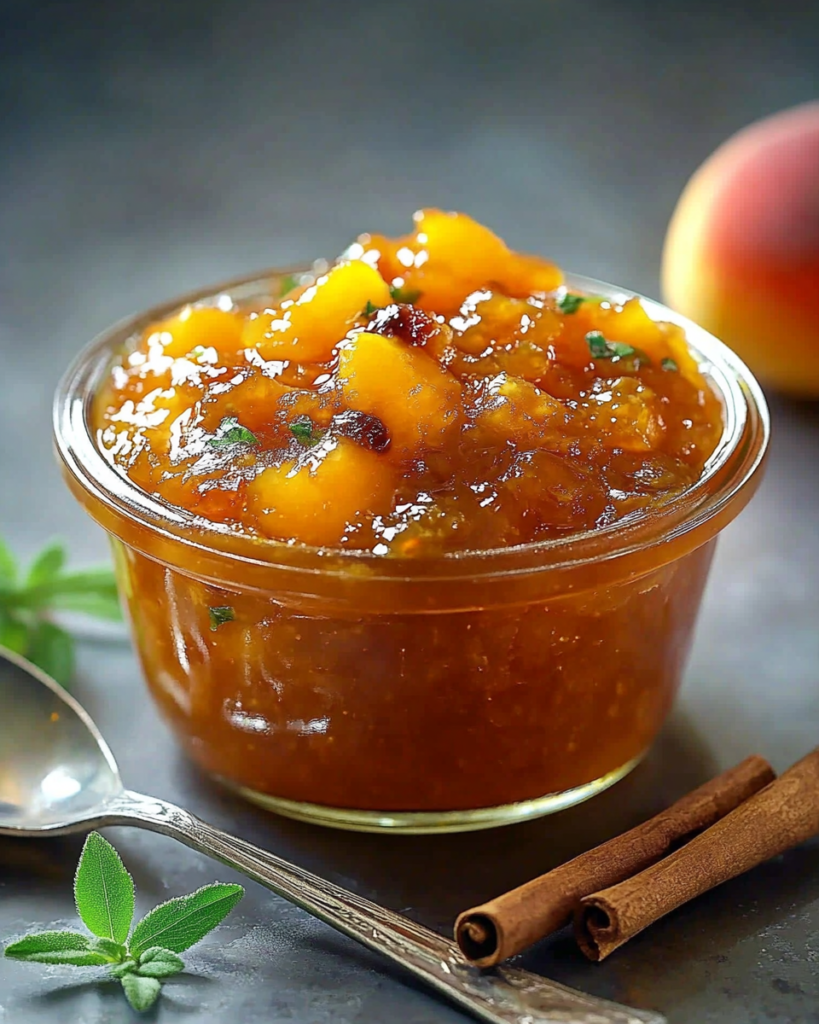 Chutney de Durazno Fresco