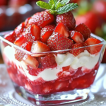 Delicia de Fresa Sin Horno