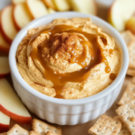 Dip de Queso Crema de Calabaza con Caramelo