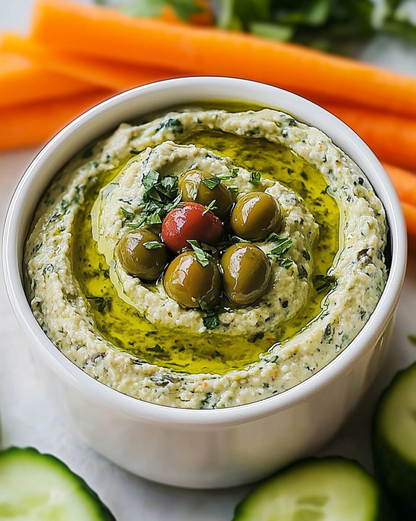 Dip de Sueños de Aceitunas: Cremoso, Picante y Simplemente Irresistible