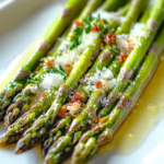 Espárragos Asados con Parmesano en 20 Minutos