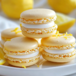 Macarons de Limón Brillantes y Cítricos