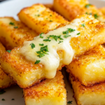 Palitos de Papa con Queso Crujientes