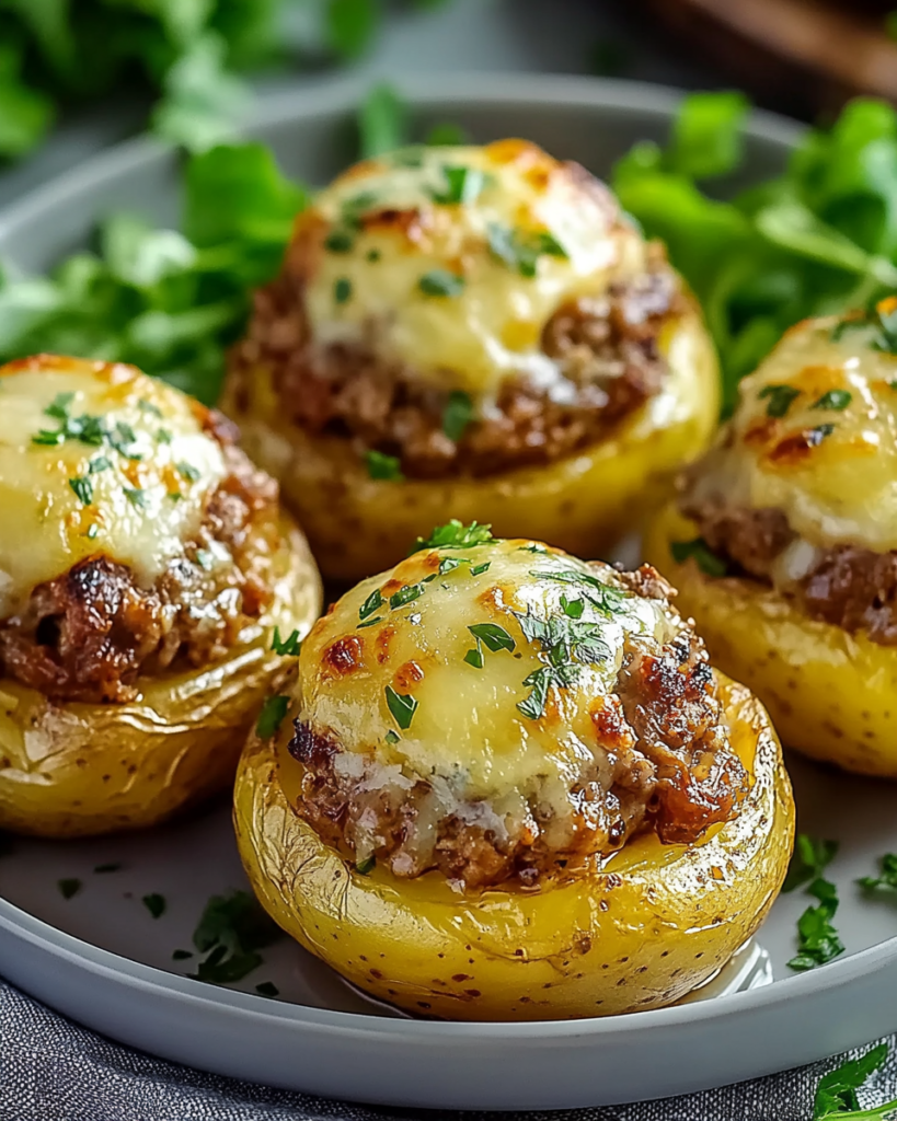 Papas Rellenas de Carne