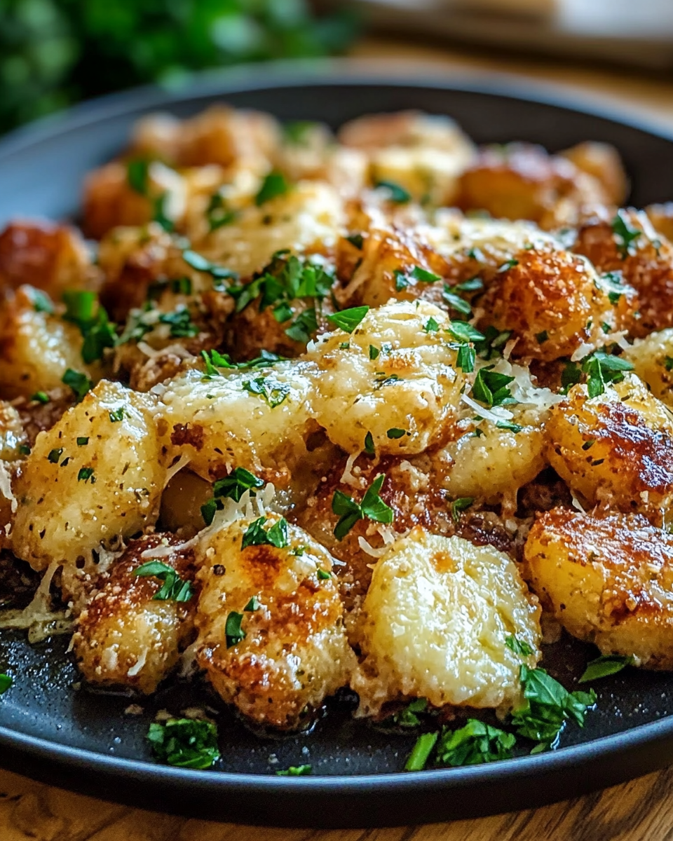 Pasta al Horno con Ajo y Parmesano
