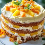 Pastel Hawaiano de Zanahoria y Piña