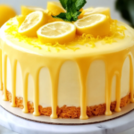 Pastel de Limón Fondante