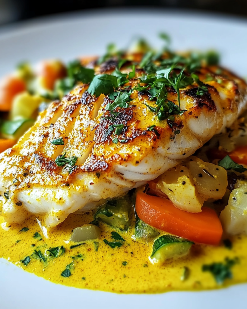 Pastel de Pescado al Curry