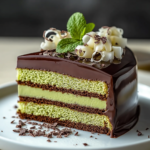 Pastelito de Chocolate y Matcha