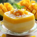 Pudín de Mango Tropical