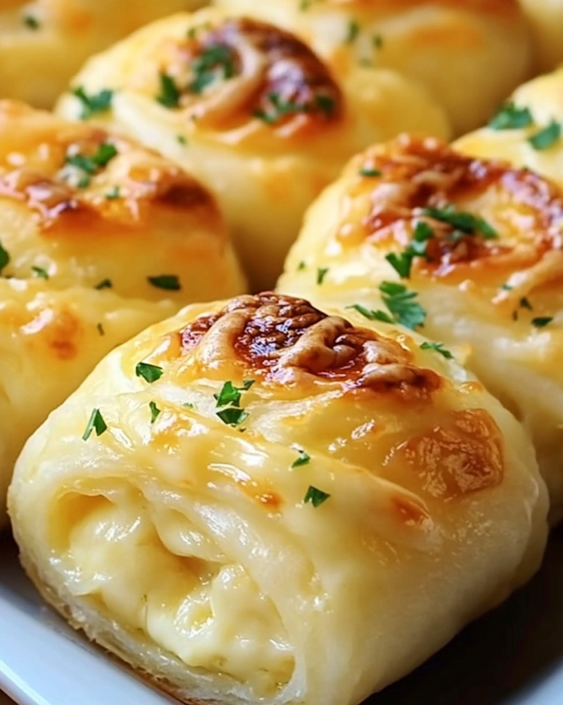 Rollitos de Ajo y Queso