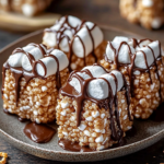 Rollitos de S’more de Rice Krispie