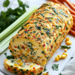 Rollo de Queso con Relish de Maíz