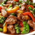 Salteado de Res Fácil con Verduras