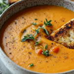 Sopa Italiana de Batata Asada
