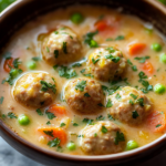 Sopa Sueca de Albóndigas Cálida y Reconfortante