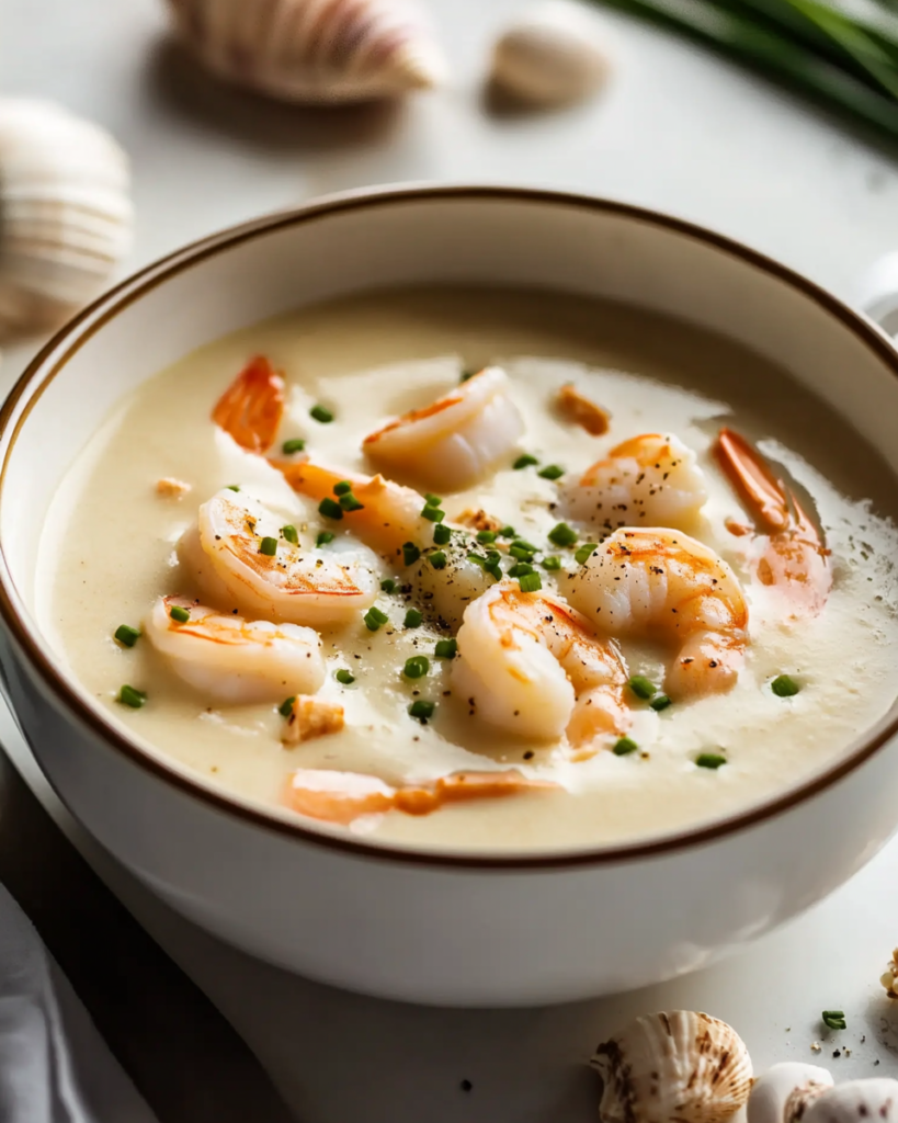 Sopa de Mariscos Saludable y Reconfortante