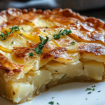 Tarta Cremosa de Queso y Patata