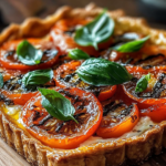 Tarta Delicia de Tomate y Albahaca